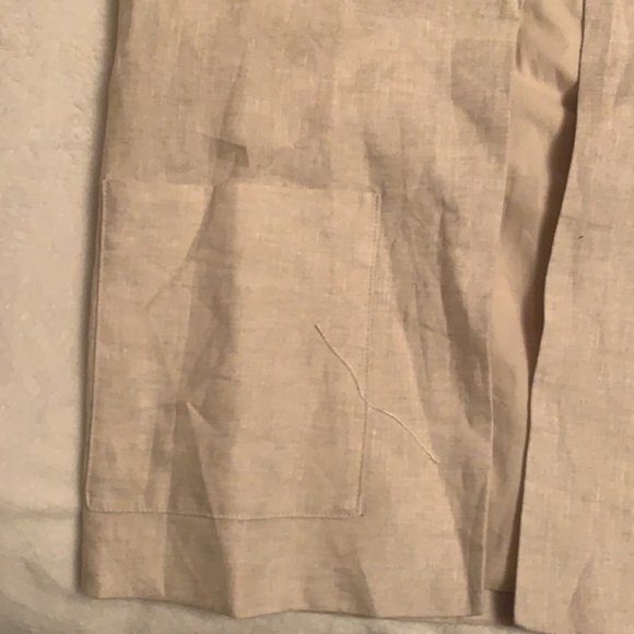 - NWT MANGO LINEN BLAZER - - Picture 3 of 6